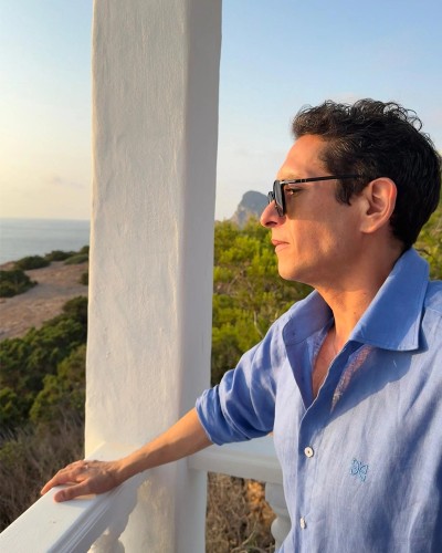 Chemise en lin Bleu – Élégance & Légèreté
