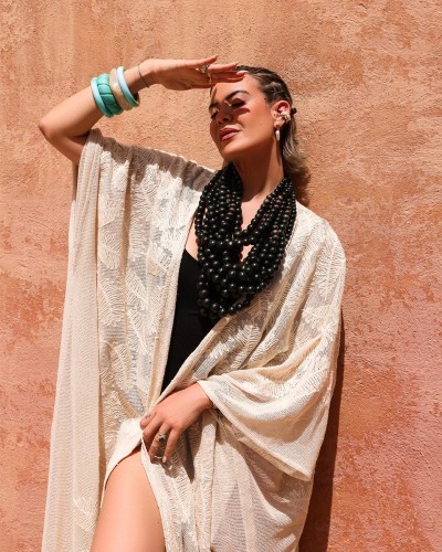 Kimono "PLUME"
